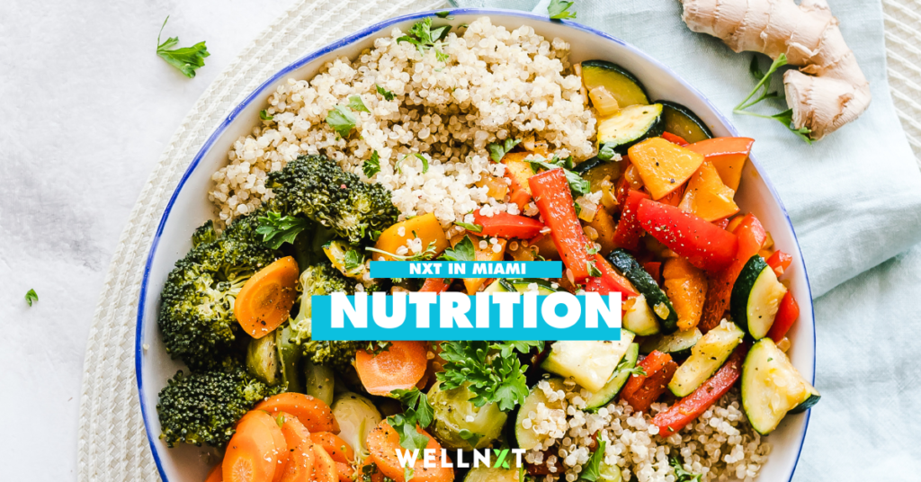 View of healthy looking food in a bowl