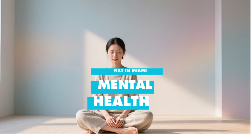 A seated Asian person meditating